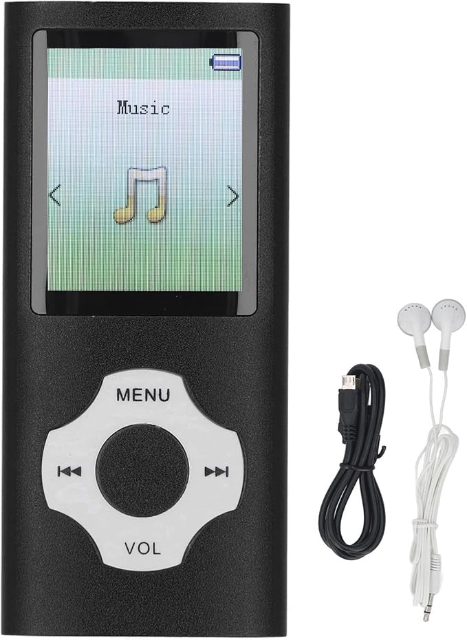MP3 MP4 Player Bluetooth 5 1.8" LCD Voice Record 128GB Kids