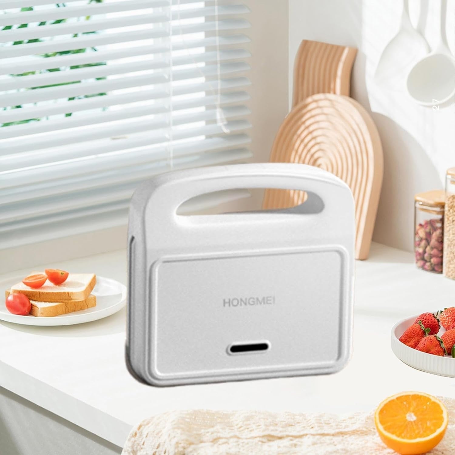 Multifunctional Panini & Sandwich Maker Non-Stick Breakfast Grill