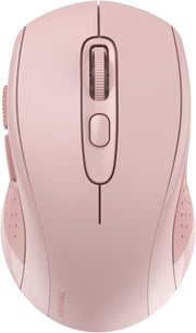 Silent Bluetooth Mouse 4000 DPI Dual Mode Long Battery Ergonomic Pink