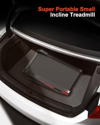 Under Desk Walking Pad Treadmill 2.5HP Incline 1-6KM/H Home Office