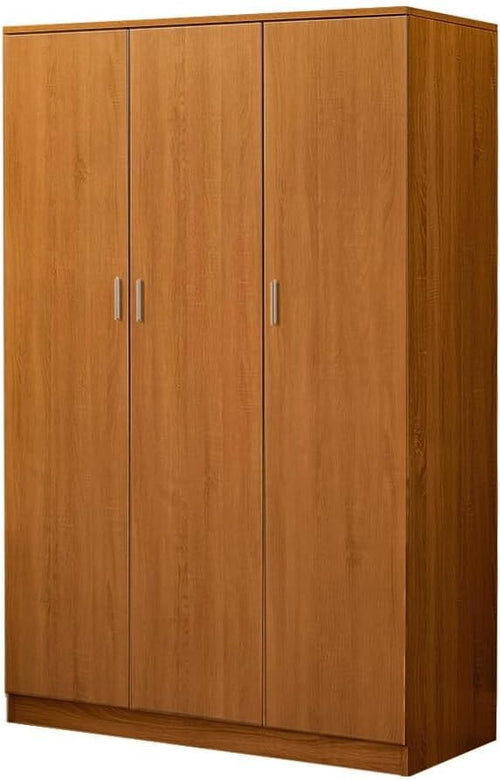 3 Door Wardrobe with Hanging Rail & 6 Shelves | Spacious Bedroom Storage