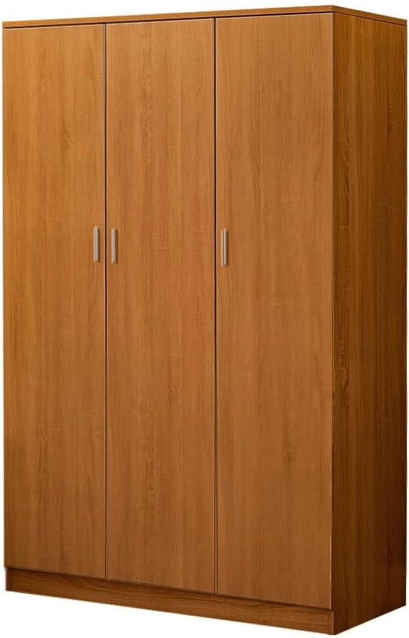 3 Door Wardrobe with Hanging Rail & 6 Shelves | Spacious Bedroom Storage