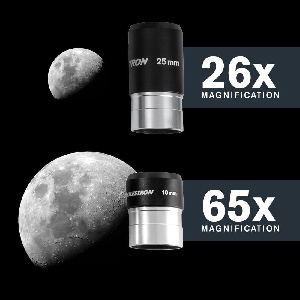 130mm Silver StarSense Tabletop Dobsonian Telescope Smartphone App