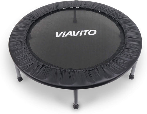 38in Mini Fitness Trampoline Indoor Rebounder Compact 100KG