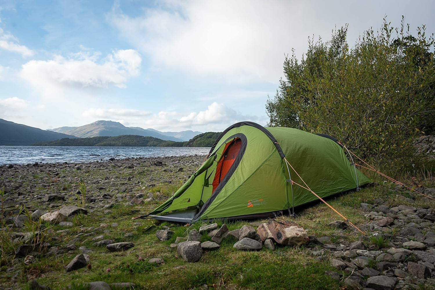 2 Man Lightweight Tunnel Tent 5000mm Waterproof Alloy Poles