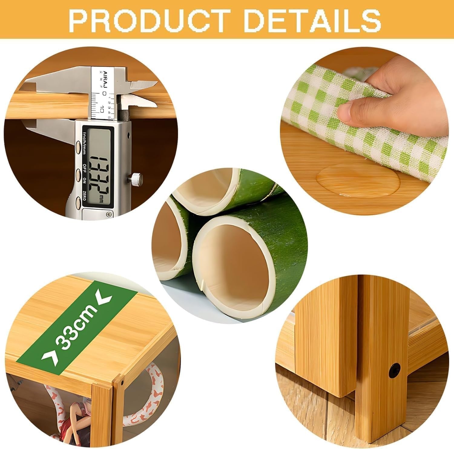 Luxury 5-Tier Acrylic Display Cabinet with Glass Door, LED-Ready Collectible She