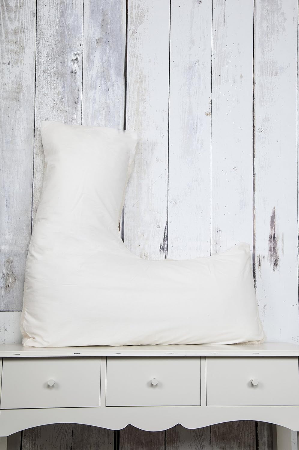 V Shape Pregnancy Pillow Duck Feather Filled Maternity & Breastfeeding Support
