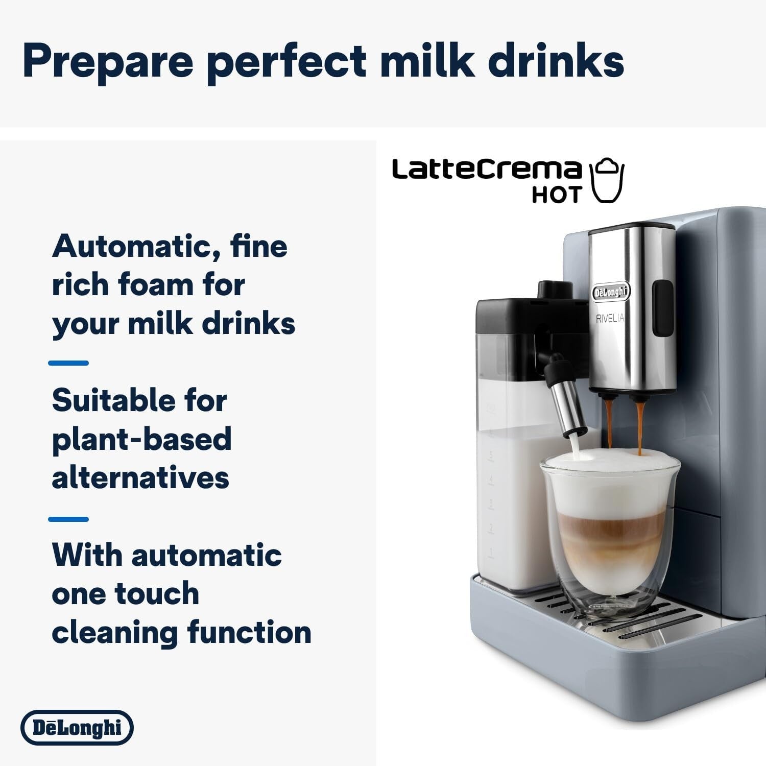 Touch Display Bean-to-Cup Coffee Machine | 16 Drinks | Milk Frother | Dual 250g