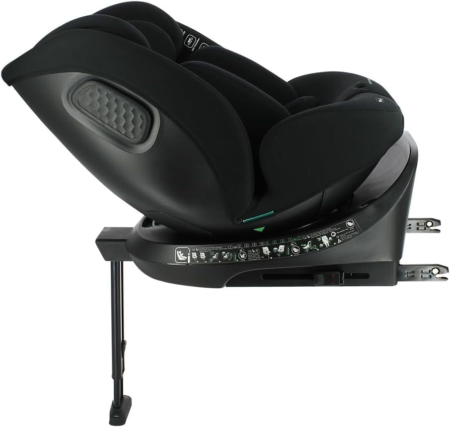 360° Swivel ISOFIX Car Seat 40–150cm Birth–12Y R129 Support Leg