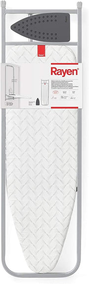 Over Door Ironing Board Fold Away Space Saving Steel White 110cm