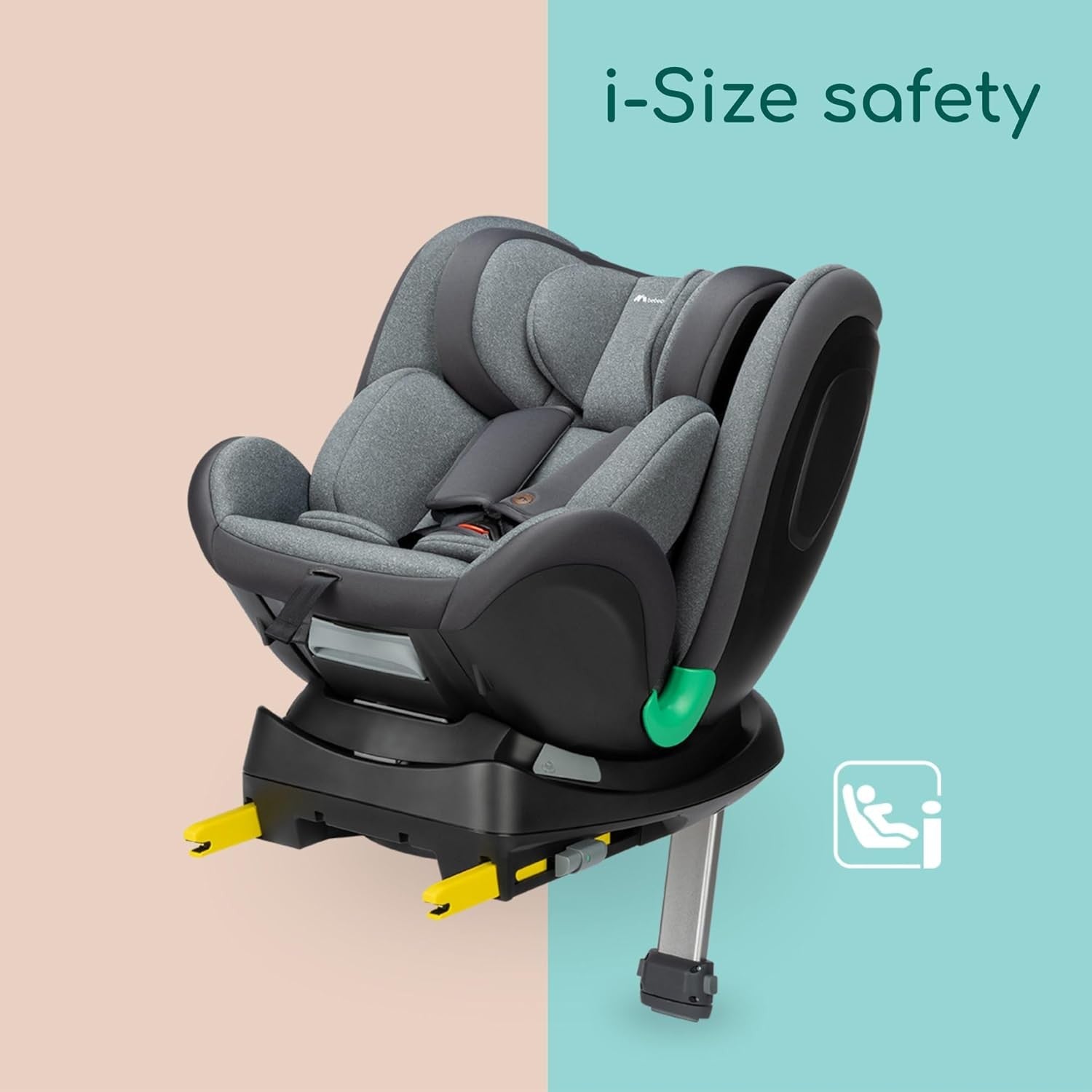 360° Swivel ISOFIX i-Size Car Seat 0–12 Rear & Forward Facing