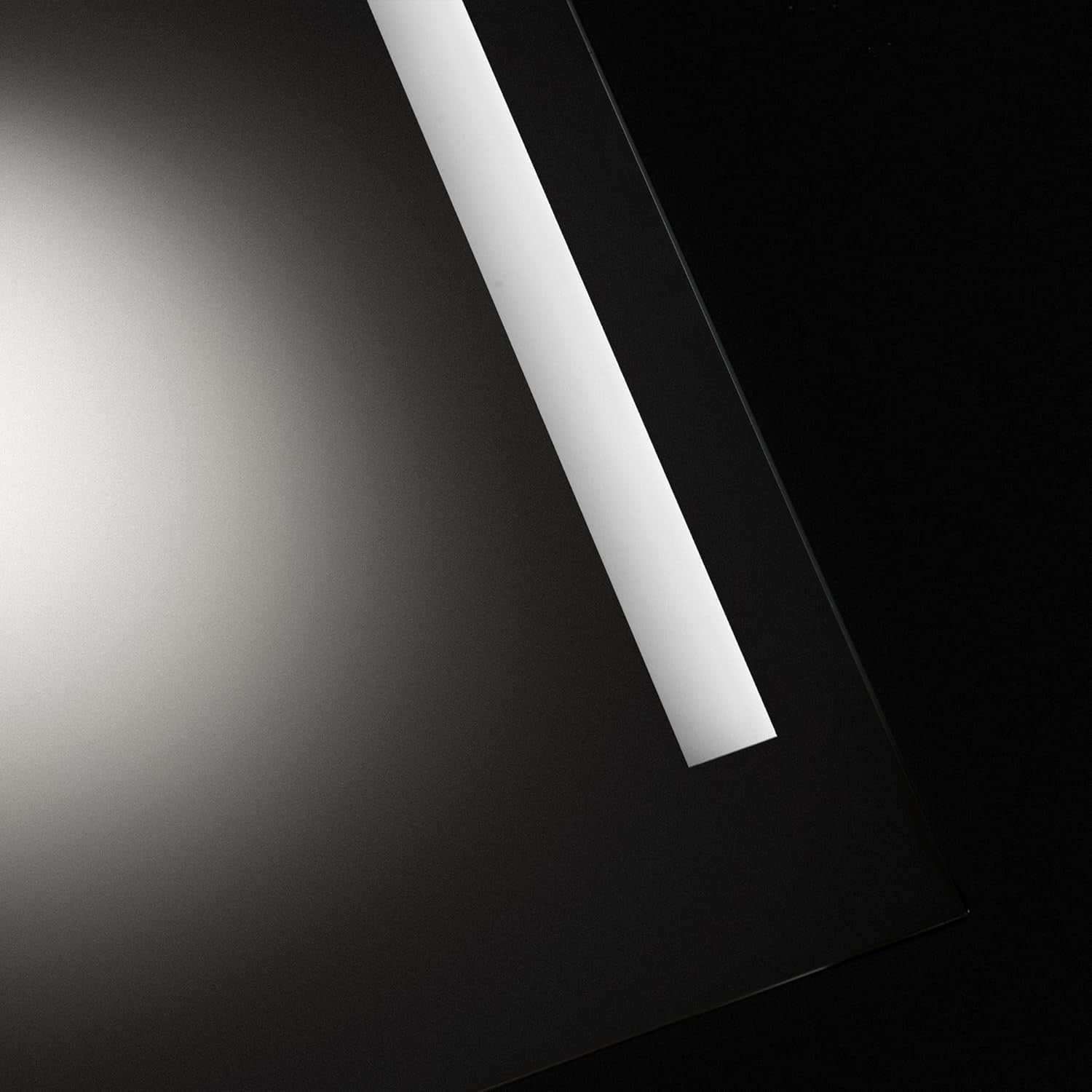 LED Bathroom Mirror Cabinet 70x50cm Wall Mounted Lighted Storage