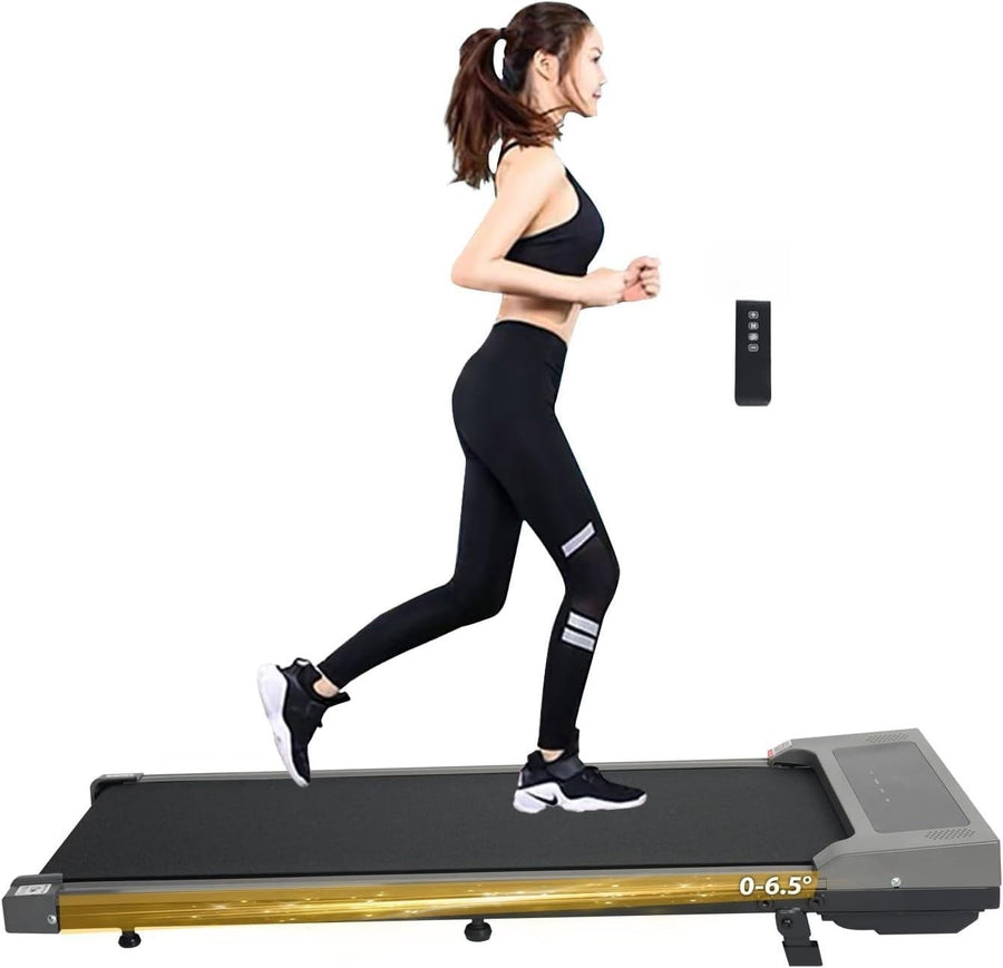 Foldable Walking Treadmill 2-in-1 2.0HP Motor Incline LED Display Home Gym.