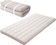 Japanese Floor Mattress Futon Foldable Tatami Bed Guest Sleeping Pad