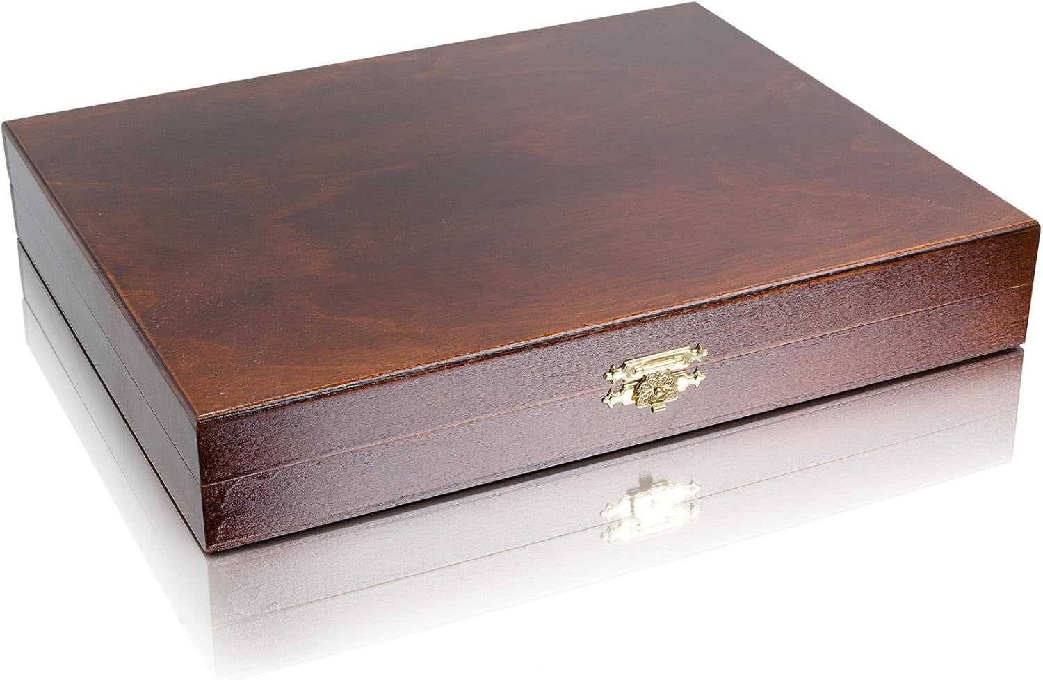 Staunton No.5 Luxury Weighted Chess Pieces Set | Wood Pieces + Elegant Case