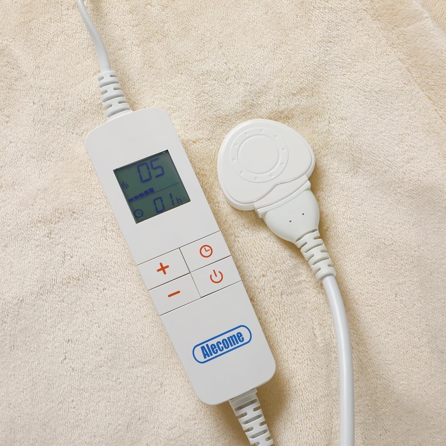 Electric Heated Throw Blanket 10 Heat Settings Digital Timer Washable 160x130