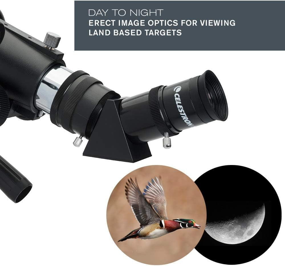 70mm Travel Scope with 4mm Eyepiece & 3x Barlow Lens, Backpack
