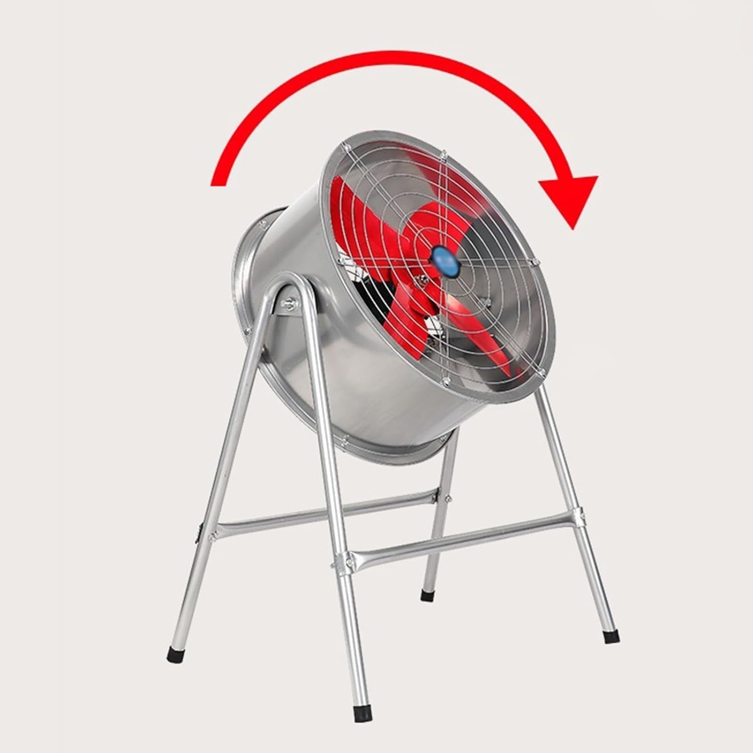 20" Industrial Floor Fan – Heavy Duty Metal Frame w/ Aluminium Blades Cooling