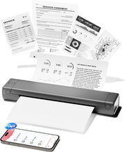 Bluetooth Portable Thermal Printer Wireless Inkless A4 Printer