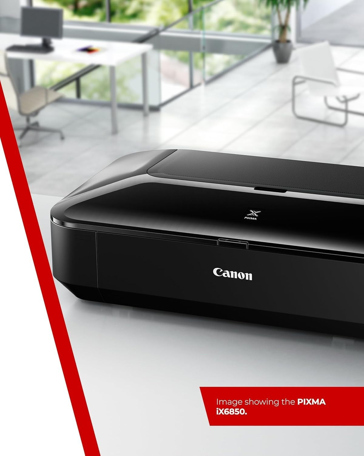 Wireless A3+ Inkjet Printer 5-Ink High-Resolution Black
