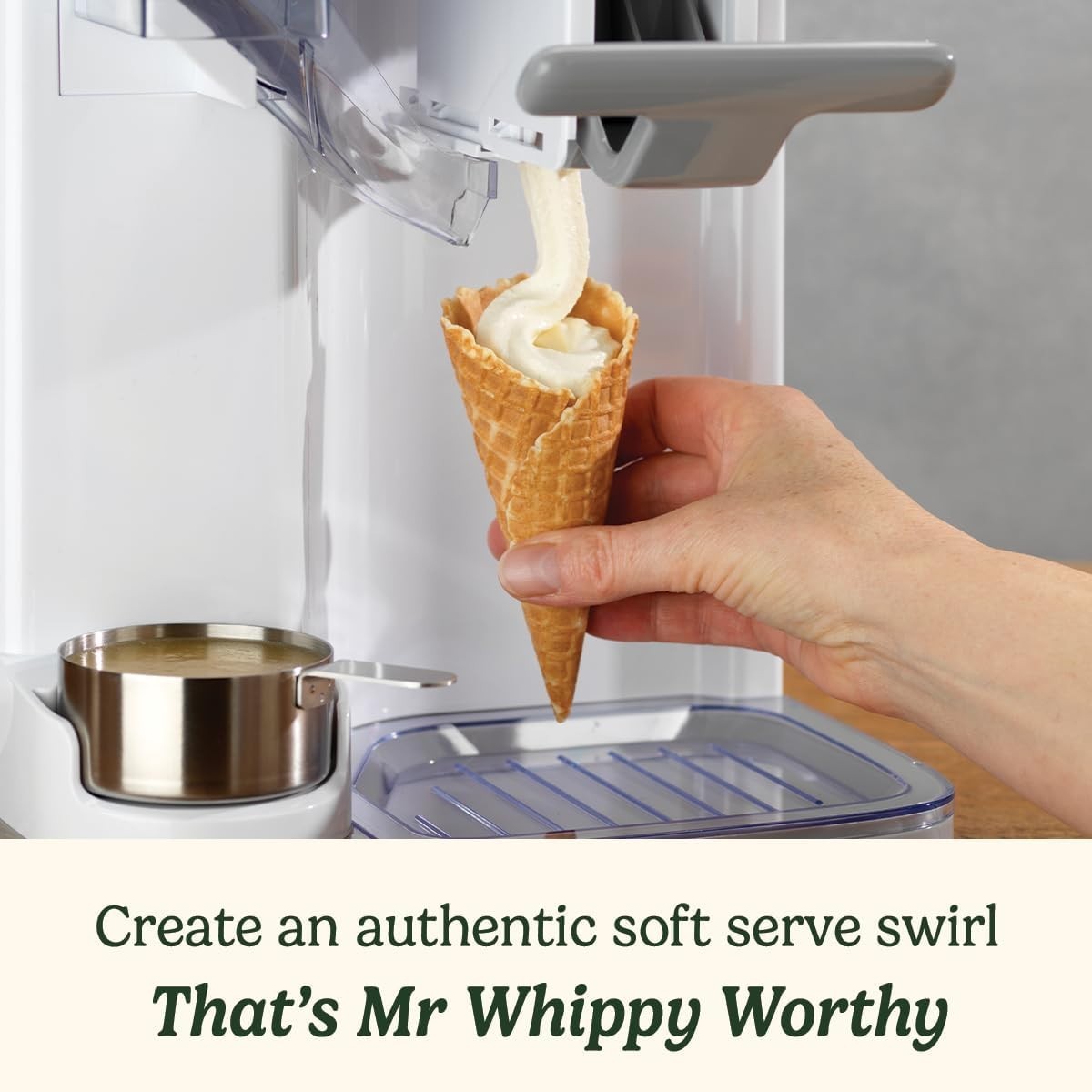 Soft Serve Ice Cream Maker 1.42L Frozen Yogurt Gelato Machine