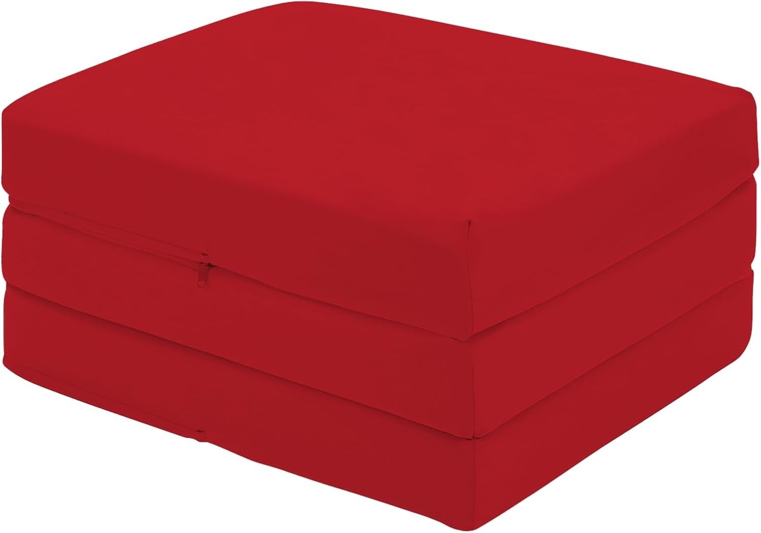 Foldable Foam Futon Mattress Bed Chair for Adults Kids Sleepover Lounge