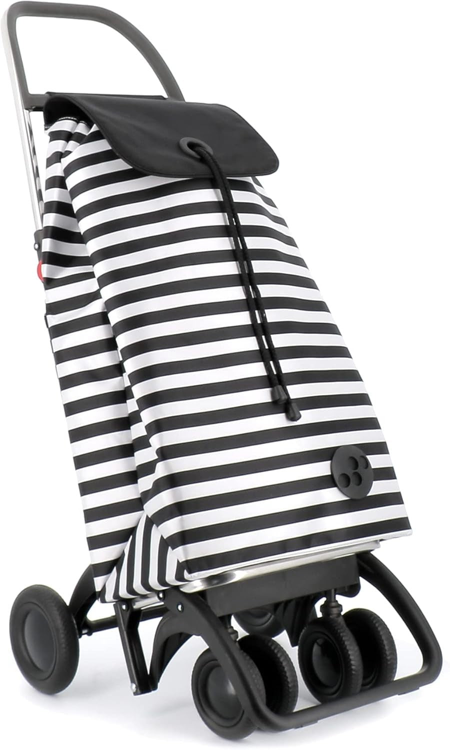 4 Wheel Swivel Folding Shopping Trolley Lightweight Aluminium Large Bag
