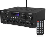 Bluetooth Stereo Amplifier 2.0 HiFi Receiver USB SD FM