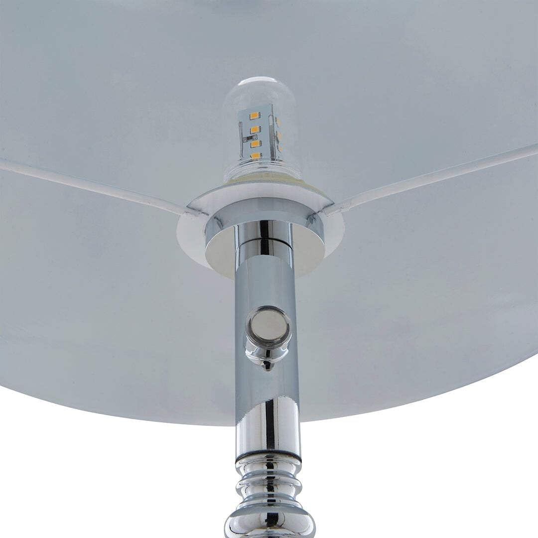 Rechargeable LED Floor Lamp 155cm USB Dimmable Warm Light Modern Design
