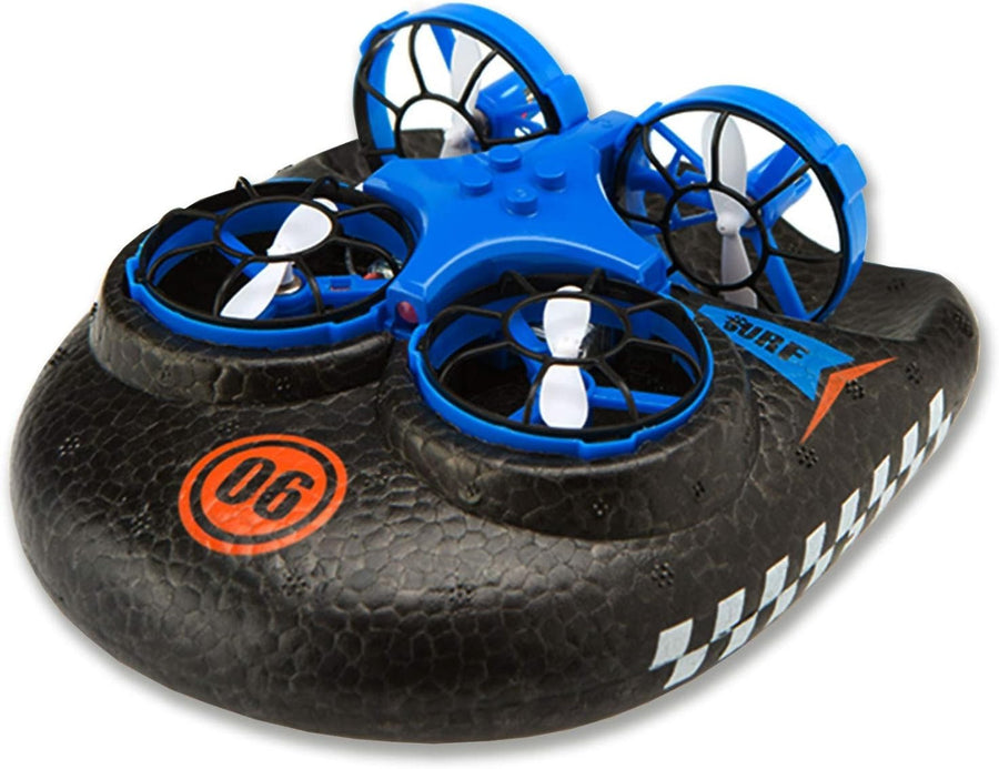 3-in-1 RC Drone Toy with LED Lights, Flip Stunts & Easy Remote Control