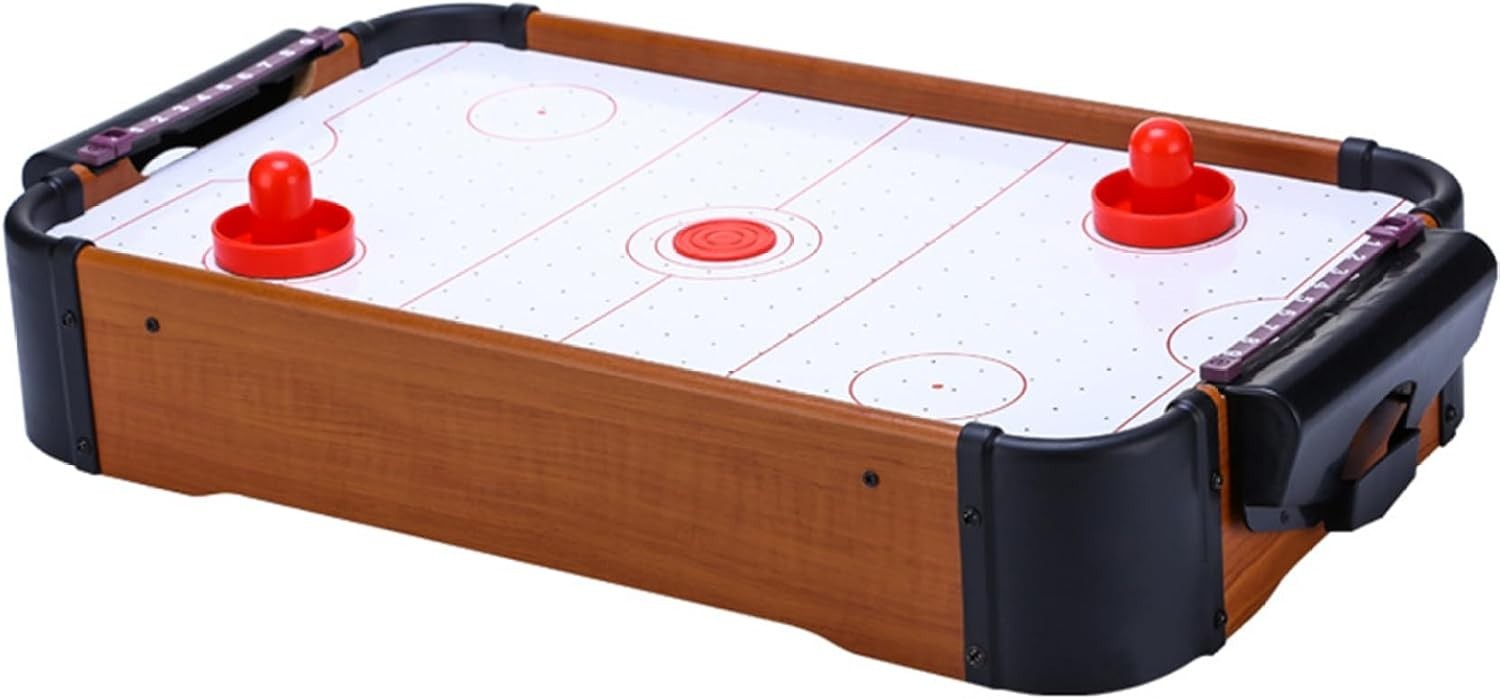 20in Tabletop Air Hockey Game Kids Mini Powerful Fan Family Fun