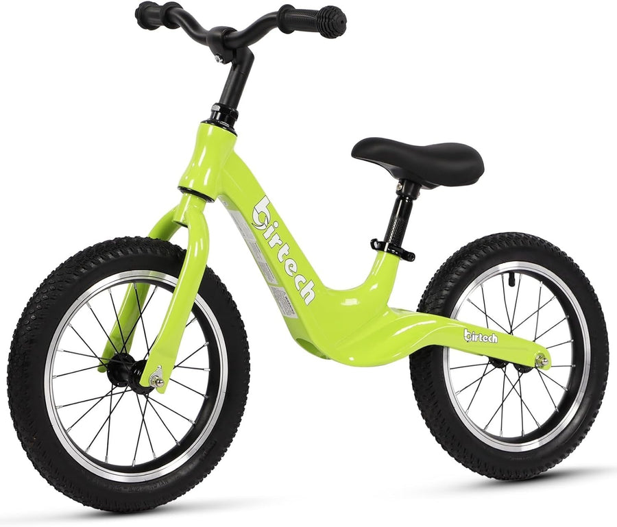 14 Inch Balance Bike Kids No Pedal Bicycle Air Tires Age 3-6 Years