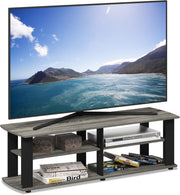 Stylish French Oak TV Stand for TVs up to 49" | Sturdy, Modern, Spacious