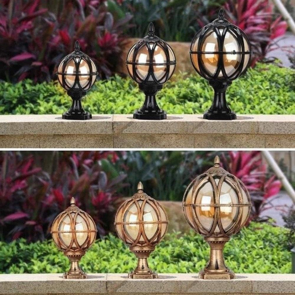 Victorian Outdoor Lamp Post Light – Waterproof Garden Pillar Lantern