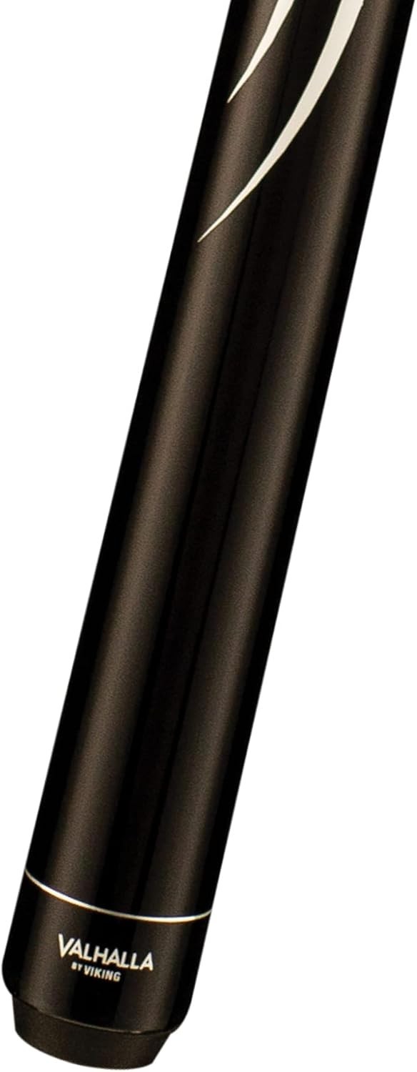 58" Pool Cue 18oz No Wrap 13mm Tip 2-Piece Steel Joint