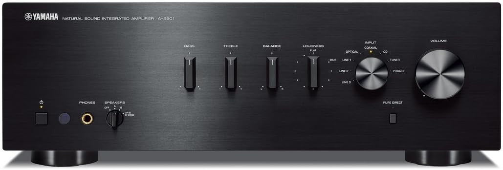 A-S501 Integrated Stereo Amplifier 2-Channel 120W Digital Input Bluetooth