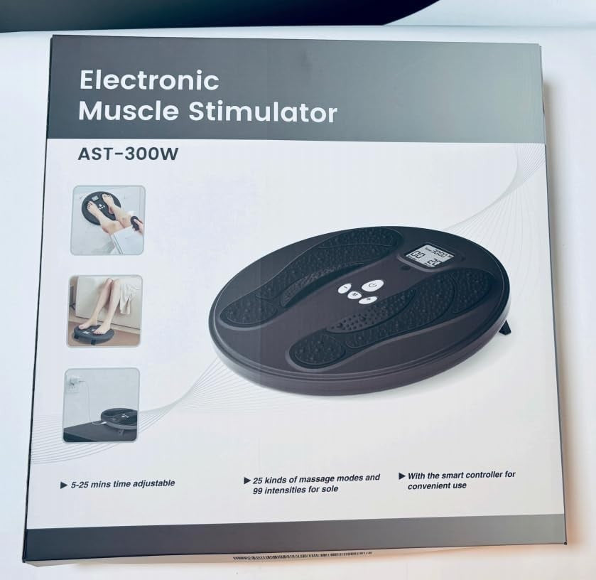 EMS Foot Massager for Neuropathy, Pain Relief, Circulation & Swollen Feet