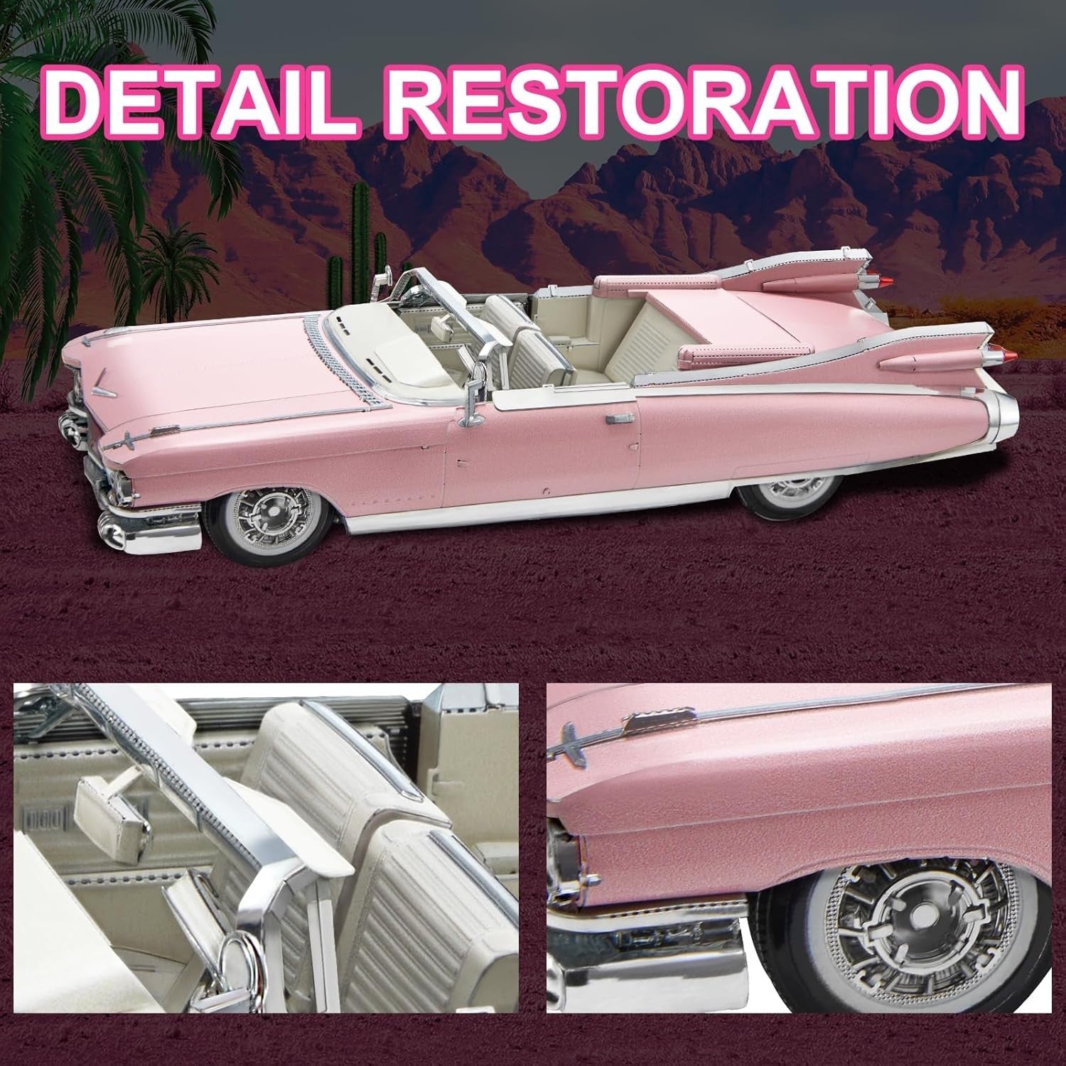 3D Metal Convertible Car Puzzle DIY Stainless Steel Model Kit 239PCS