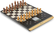 Premium Wooden Electronic Chess Computer – AI Training, LED Display, Portable