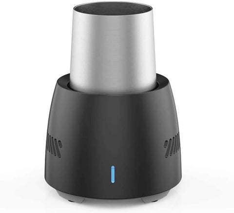 Electronic Bottle Chiller Rapid Drink Cooler Desktop Mini Fridge Cup Black