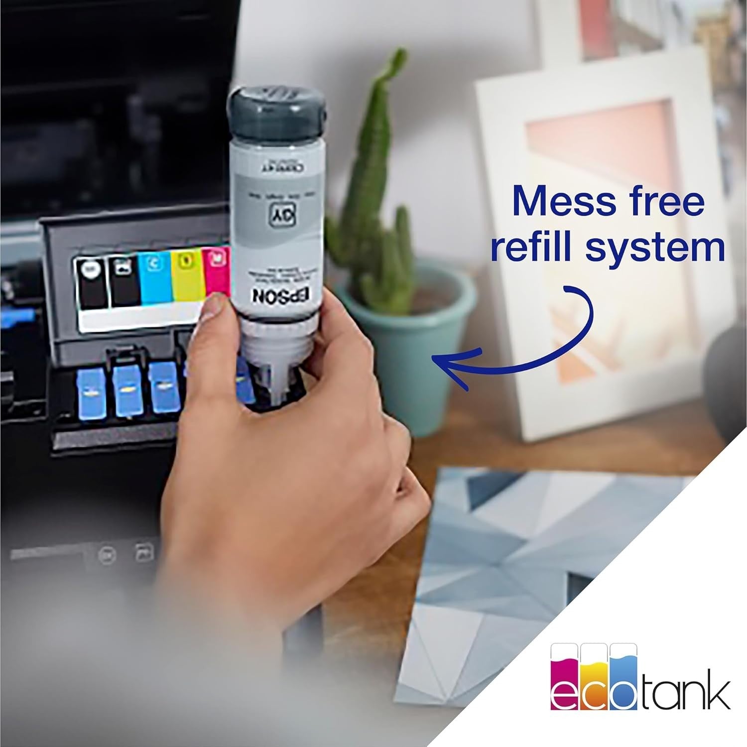 A3+ Wireless Ink Tank Photo Printer Auto Duplex High-Volume Printing