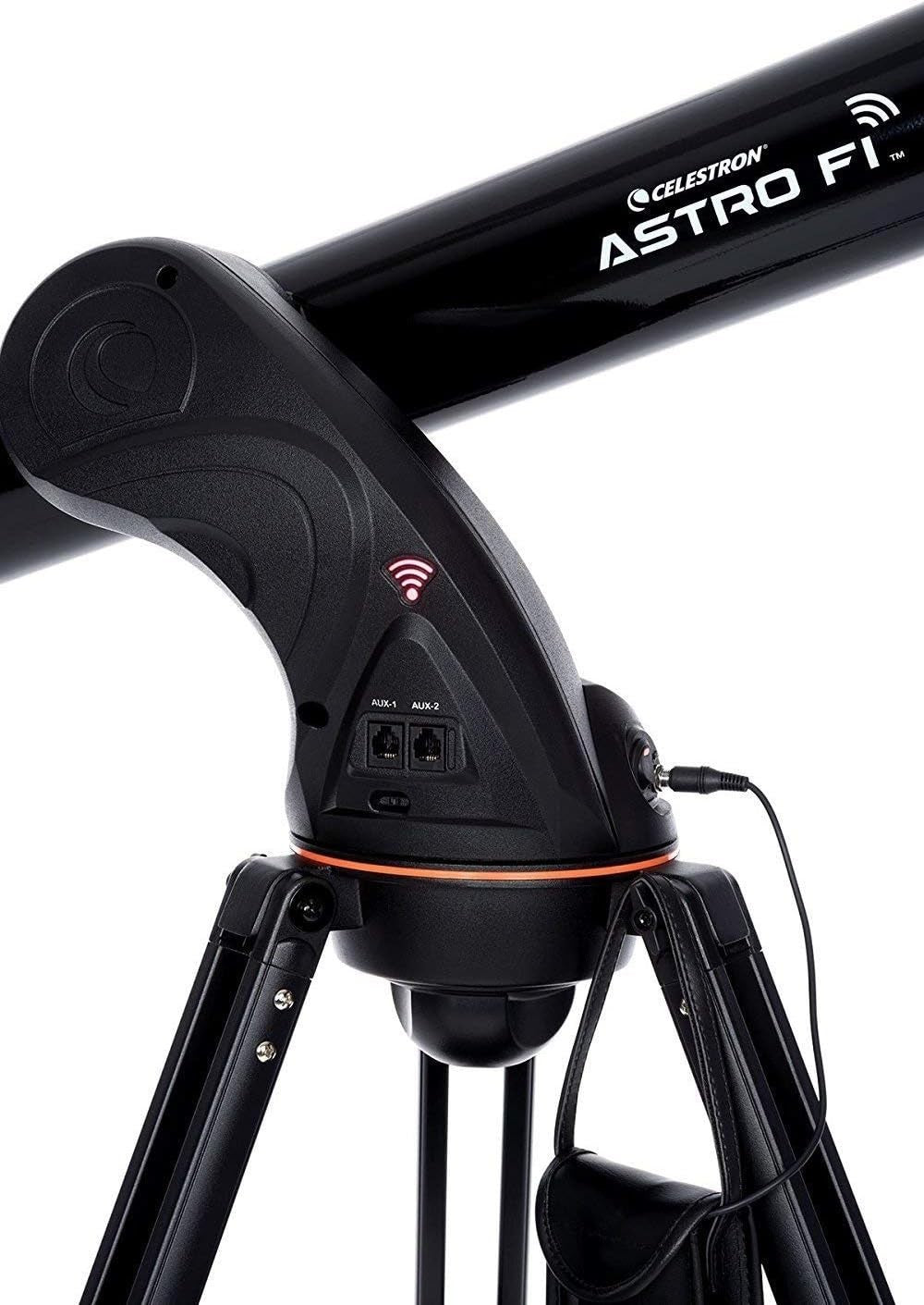 90mm Astro-Fi WiFi Refractor Telescope 150mm Lens Altazimuth Mount