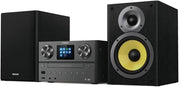 100W Bluetooth Hi-Fi System with DAB+/FM, USB & CD Player, Bass Reflex Speakers