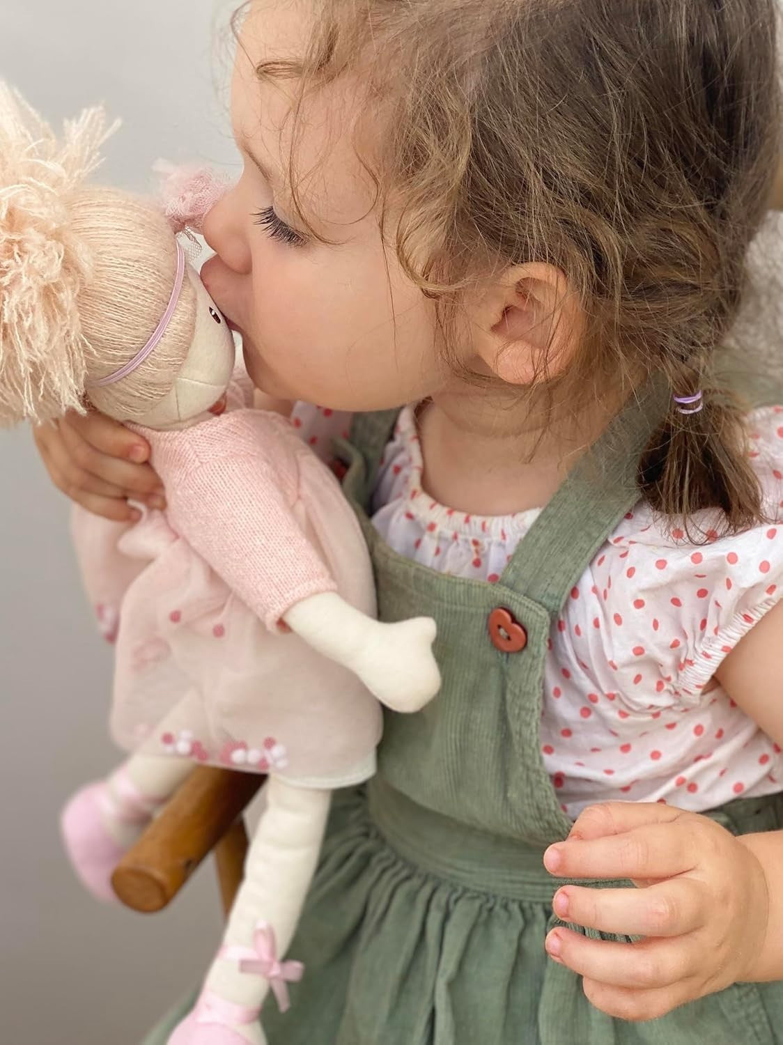 Ballerina Rag Doll Soft Plush Tutu Heirloom Cuddly Toy Gift for Kids Girls