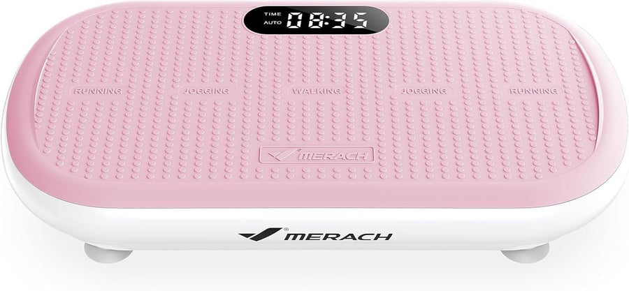 High Power Vibration Plate Fitness Platform 13mm Amplitude 200KG Pink