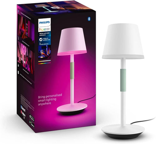 Smart Portable Table Lamp LED Bluetooth White Color Ambiance
