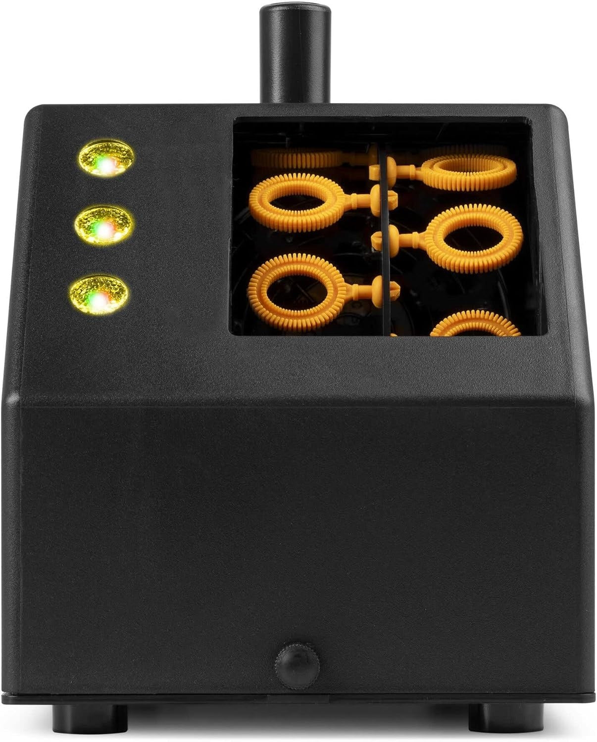 Compact Bubble Machine RGB LED Remote Party Wedding DJ Portable