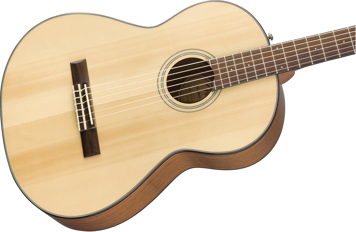 Classical Nylon String Acoustic Guitar Natural Spruce Top