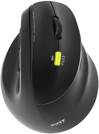Ergonomic Wireless Bluetooth Mouse Adjustable DPI Silent Rechargeable