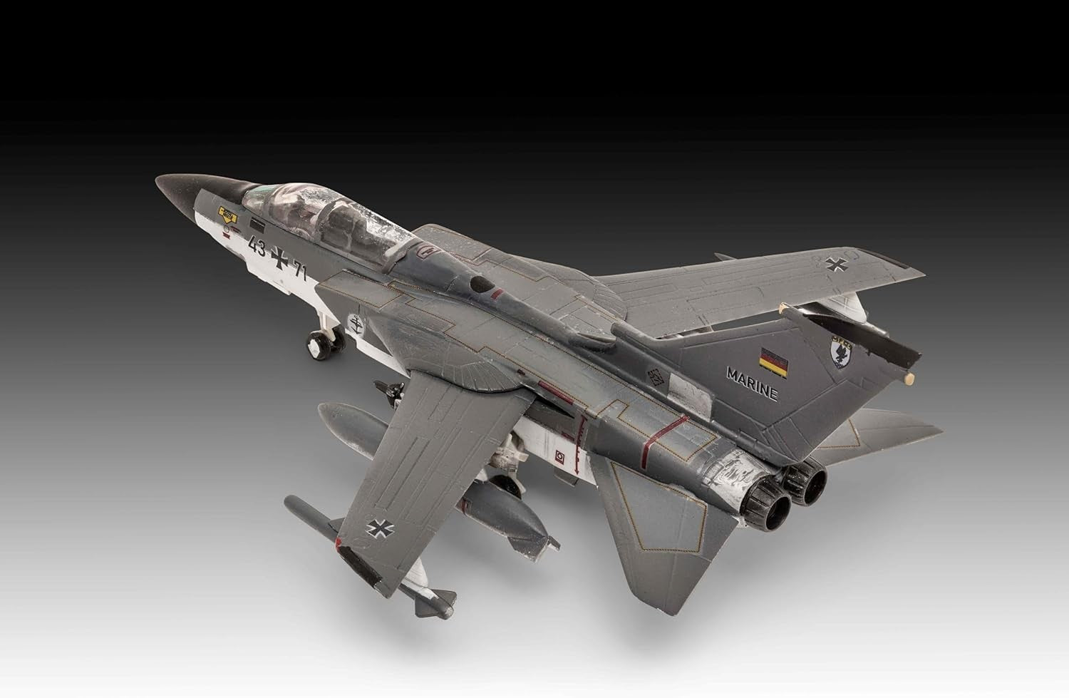 1:144 Scale Panavia Tornado IDS GR.1 Military Jet Model Kit Unpainted Plastic